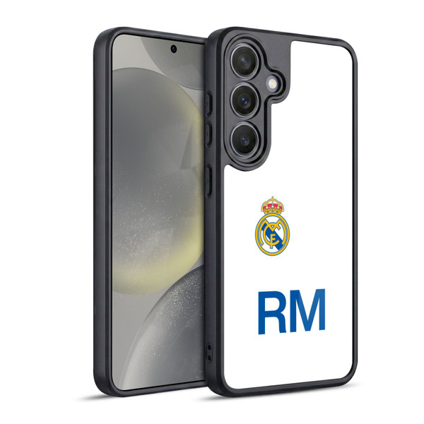Real Madrid CF Origin RM Logo Gel Armour Case For Samsung Galaxy S24 5G