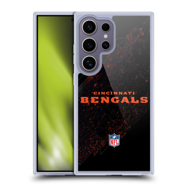 NFL Cincinnati Bengals Logo Blur Soft Gel Case for Samsung Galaxy S25 Ultra NFL Cincinnati Bengals Logo Blur Soft Gel Case for Samsung Galaxy S25 Ultra