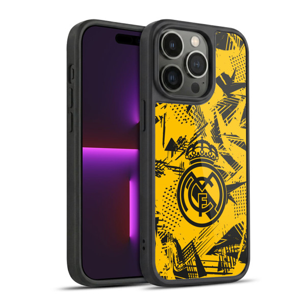 Real Madrid CF Urban Yellow Gel Armour Case For Apple iPhone 14 Pro