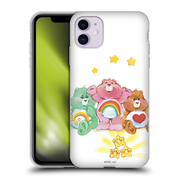Care Bears Classic Group Soft Gel Case for Apple iPhone 11
