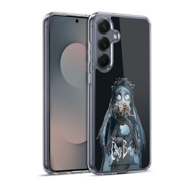 Corpse Bride Key Art Flower Soft Gel Case for Samsung Galaxy S25+ & MagSafe