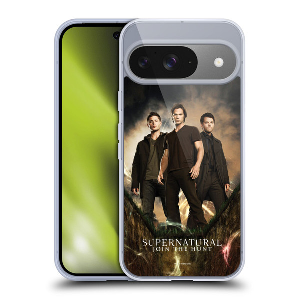 Supernatural Key Art Sam, Dean & Castiel 2 Soft Gel Case for Google Pixel 9 / Pixel 9 Pro