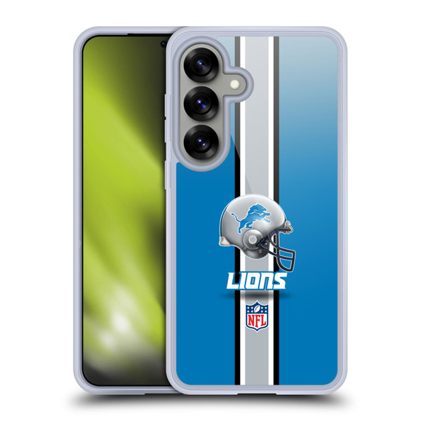 NFL Detroit Lions Logo Helmet Soft Gel Case for Samsung Galaxy S25