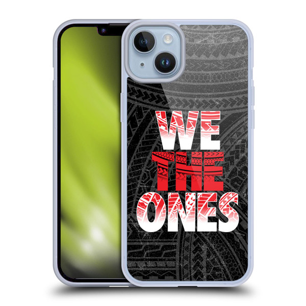 WWE The Bloodline We The Ones Soft Gel Case for Apple iPhone 14 Plus