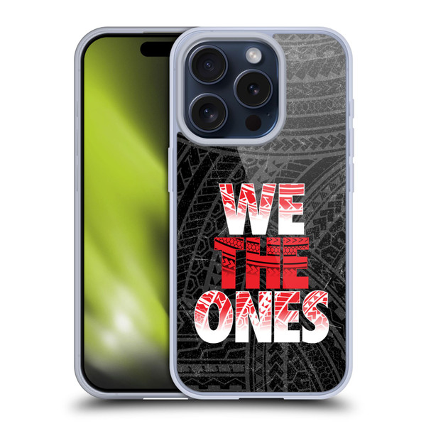 WWE The Bloodline We The Ones Soft Gel Case for Apple iPhone 15 Pro