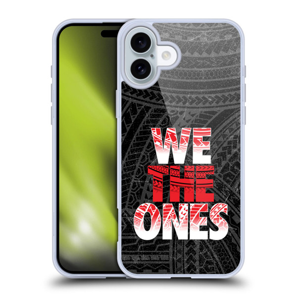 WWE The Bloodline We The Ones Soft Gel Case for Apple iPhone 16 Plus
