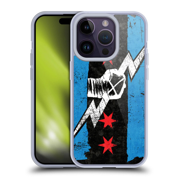 WWE CM Punk Return Soft Gel Case for Apple iPhone 14 Pro