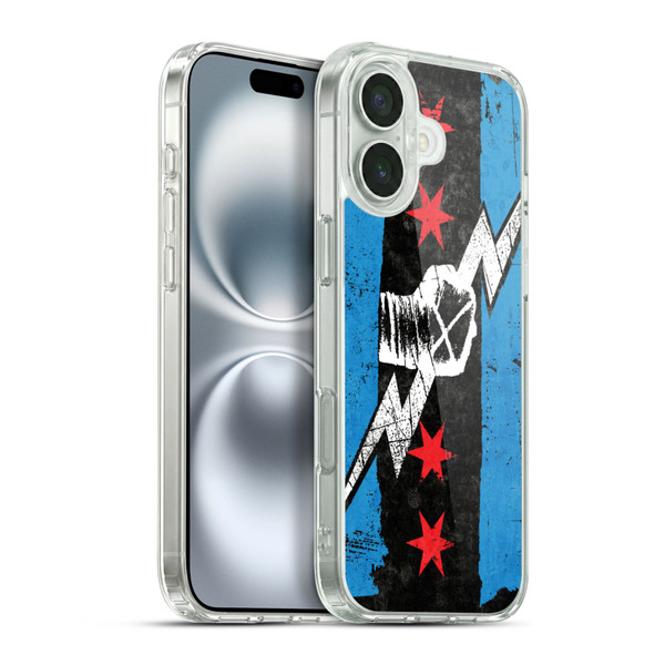 WWE CM Punk Return Soft Gel Case for Apple iPhone 16 Plus & MagSafe