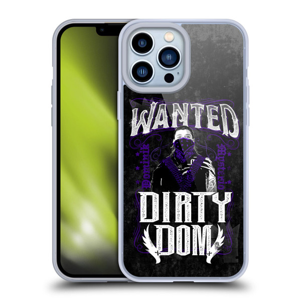 WWE Dominik Mysterio Dirty Dom Soft Gel Case for Apple iPhone 13 Pro Max