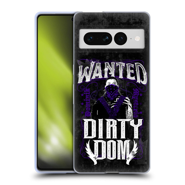 WWE Dominik Mysterio Dirty Dom Soft Gel Case for Google Pixel 7 Pro