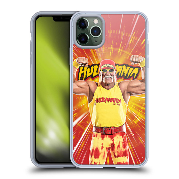 WWE Hulk Hogan Portrait Soft Gel Case for Apple iPhone 11 Pro Max