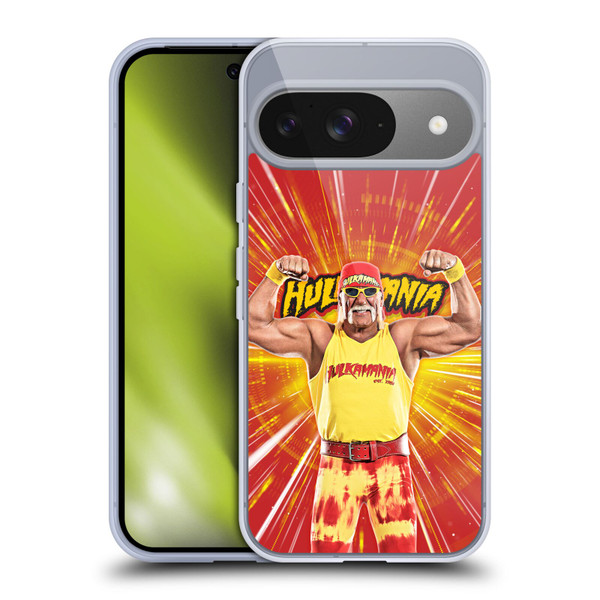 WWE Hulk Hogan Portrait Soft Gel Case for Google Pixel 9 / Pixel 9 Pro