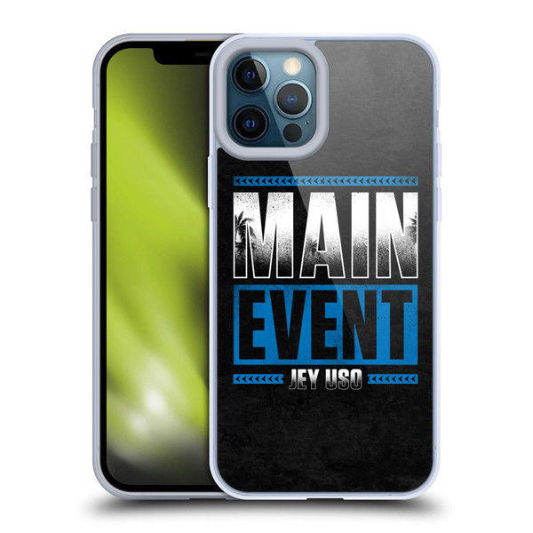 WWE Jey Uso Main Event Soft Gel Case for Apple iPhone 12 Pro Max & MagSafe