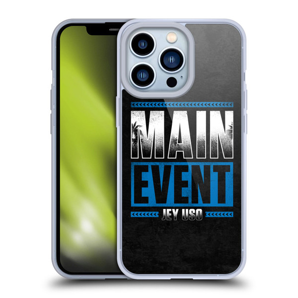 WWE Jey Uso Main Event Soft Gel Case for Apple iPhone 13 Pro & MagSafe