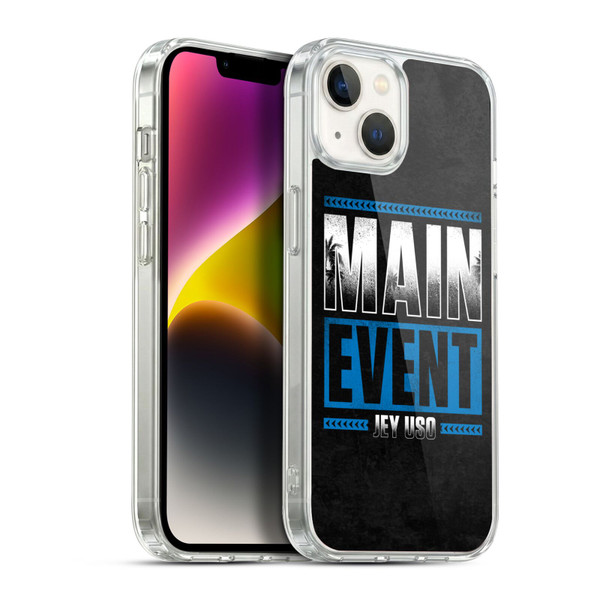 WWE Jey Uso Main Event Soft Gel Case for Apple iPhone 14 Plus & MagSafe