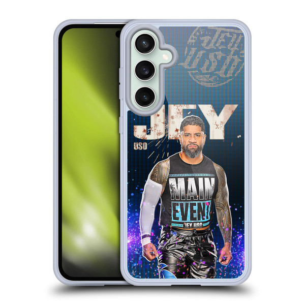 WWE Jey Uso Portrait Soft Gel Case for Samsung Galaxy S23 FE 5G & MagSafe