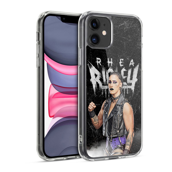WWE Rhea Ripley Portrait Soft Gel Case for Apple iPhone 11