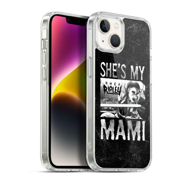 WWE Rhea Ripley She's My Mami Soft Gel Case for Apple iPhone 14 Plus & MagSafe