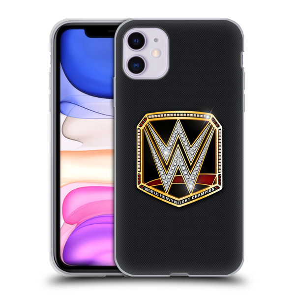 WWE Title Belts World Heavyweight Champion Soft Gel Case for Apple iPhone 11