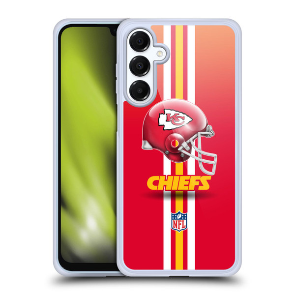 NFL Kansas City Chiefs Logo Helmet Soft Gel Case for Samsung Galaxy A16 5G