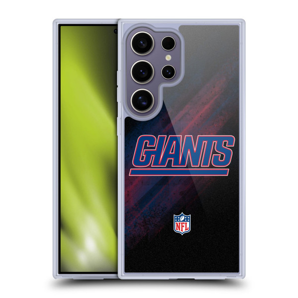 NFL New York Giants Logo Blur Soft Gel Case for Samsung Galaxy S25 Ultra
