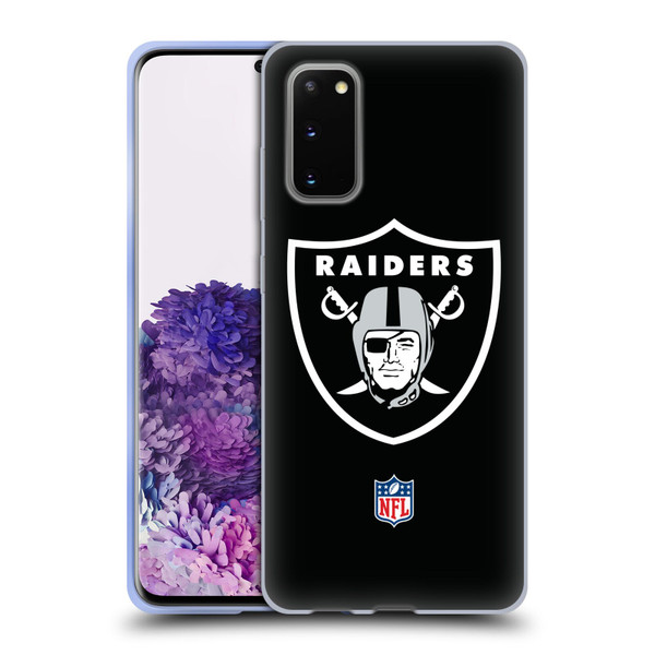 NFL Las Vegas Raiders Logo Plain Soft Gel Case for Samsung Galaxy S20 / S20 5G NFL Las Vegas Raiders Logo Plain Soft Gel Case for Samsung Galaxy S20 / S20 5G