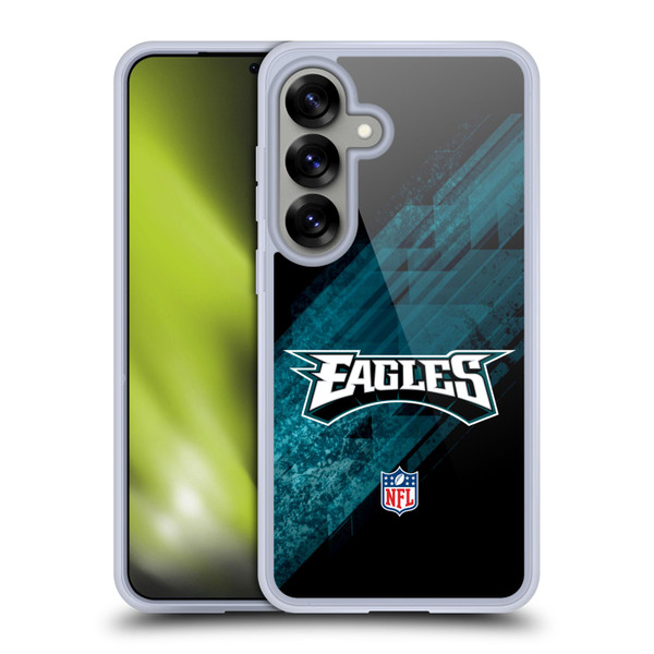 NFL Philadelphia Eagles Logo Blur Soft Gel Case for Samsung Galaxy S25
