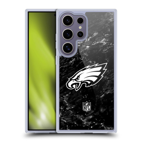 NFL Philadelphia Eagles Artwork Marble Soft Gel Case for Samsung Galaxy S25 Ultra