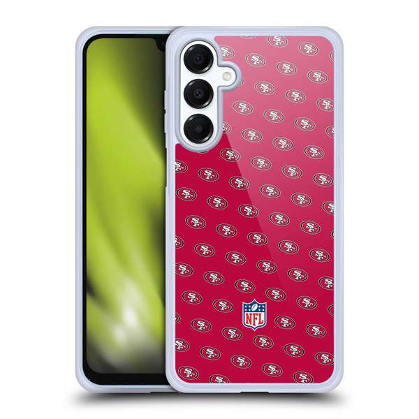 NFL San Francisco 49ers Artwork Patterns Soft Gel Case for Samsung Galaxy A16 5G