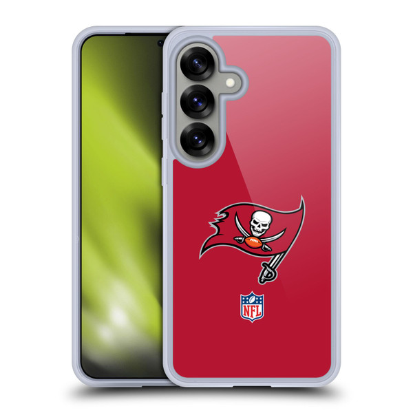 NFL Tampa Bay Buccaneers Logo Plain Soft Gel Case for Samsung Galaxy S25