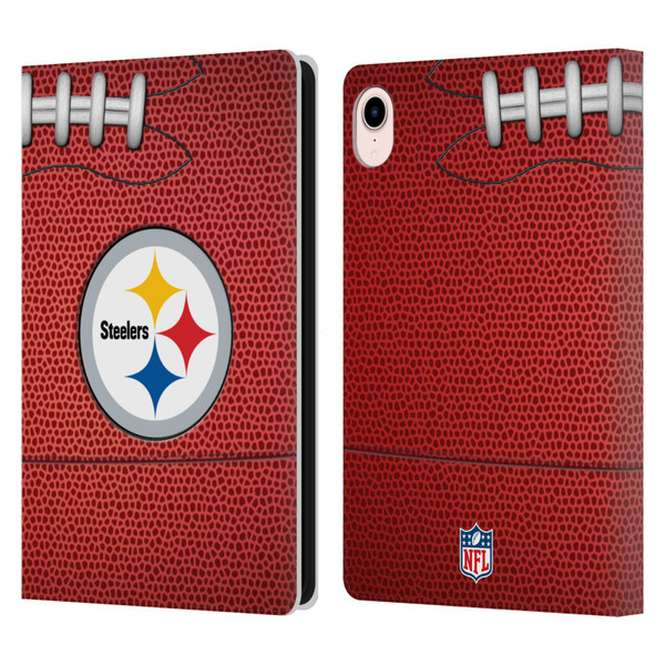 NFL Pittsburgh Steelers Graphics Football Leather Book Wallet Case Cover For Apple iPad mini (2021/2024) NFL Pittsburgh Steelers Graphics Football Leather Book Wallet Case Cover For Apple iPad mini (2021/2024)