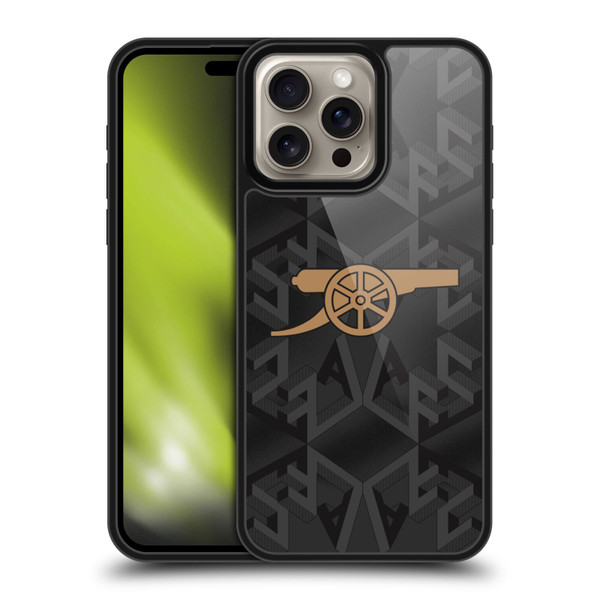 Arsenal FC 2022/23 Crest Kit Away Gel Armour Case For Apple iPhone 16 Pro Max