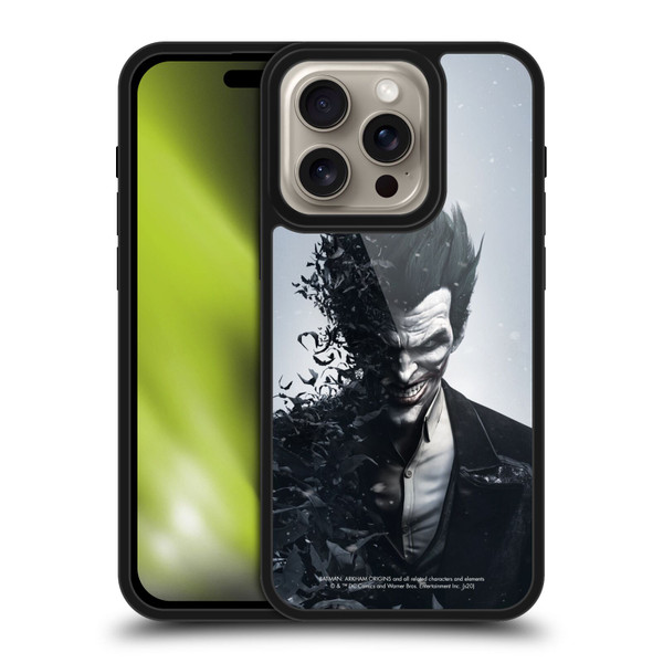 Batman Arkham Origins Key Art Joker Gel Armour Case For Apple iPhone 16 Pro