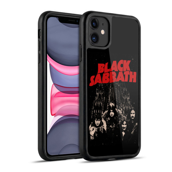 Black Sabbath Key Art Red Logo Gel Armour Case For Apple iPhone 11