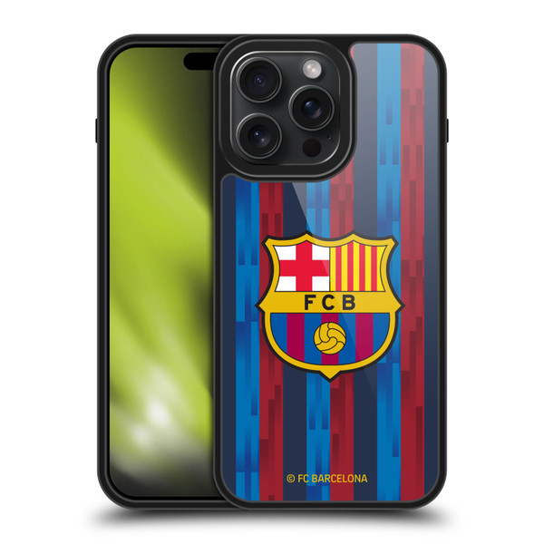 FC Barcelona 2022/23 Crest Kit Home Gel Armour Case For Apple iPhone 15 Pro Max