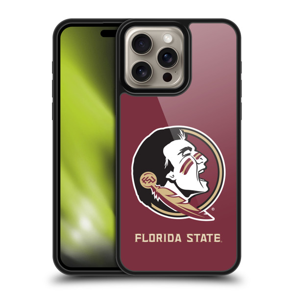 Florida State University FSU Florida State University Plain Gel Armour Case For Apple iPhone 16 Pro Max