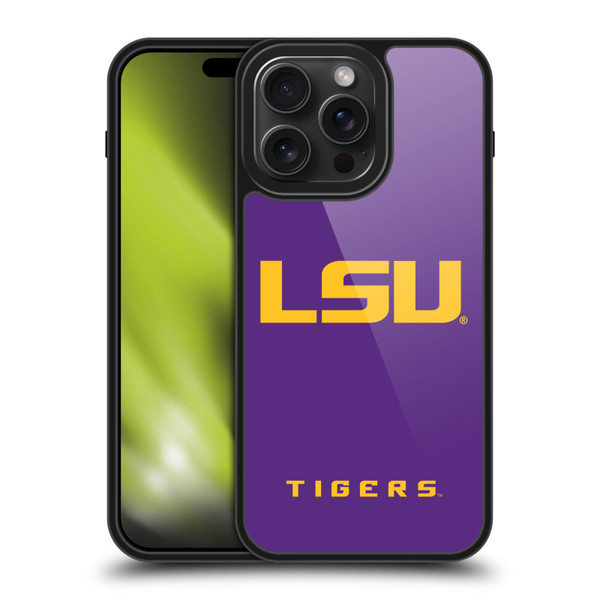Louisiana State University LSU Louisiana State University LSU Plain Gel Armour Case For Apple iPhone 15 Pro Max
