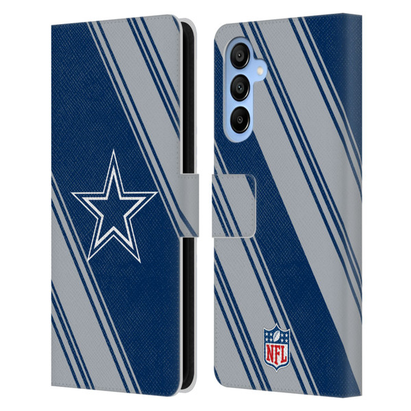 NFL Dallas Cowboys Artwork Stripes Leather Book Wallet Case Cover For Samsung Galaxy A16 5G NFL Dallas Cowboys Artwork Stripes Leather Book Wallet Case Cover For Samsung Galaxy A16 5G