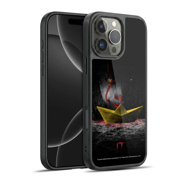 IT Movie Graphics Pennywise 2 Gel Armour Case For Apple iPhone 16 Pro Max