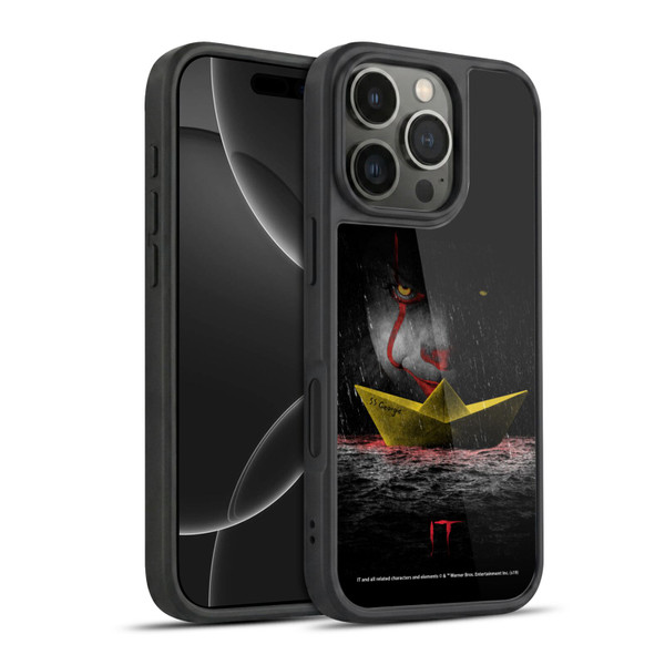 IT Movie Graphics Pennywise 2 Gel Armour Case For Apple iPhone 16 Pro