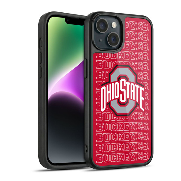 Ohio State University Logo Outline Buckeyes Gel Armour Case For Apple iPhone 14