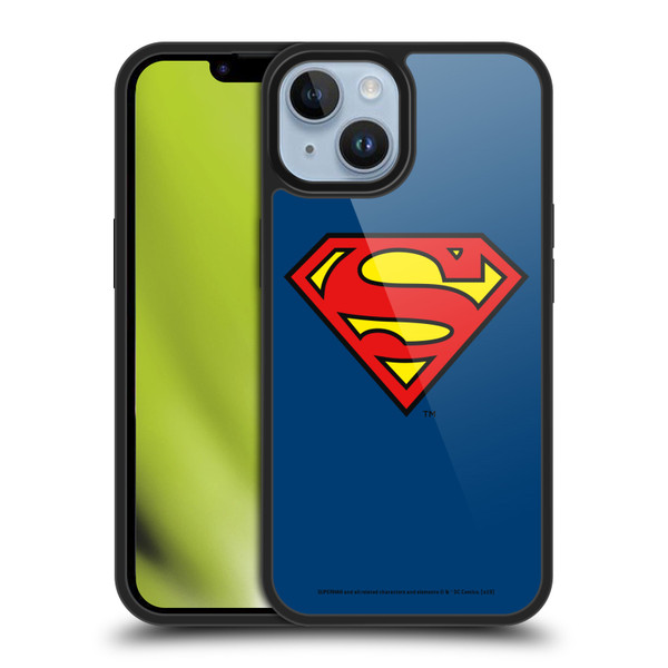 Superman DC Comics Logos Classic Gel Armour Case For Apple iPhone 14