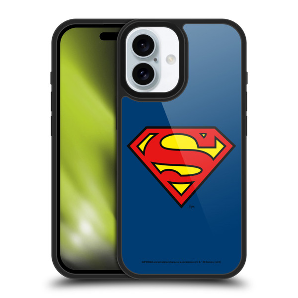 Superman DC Comics Logos Classic Gel Armour Case For Apple iPhone 16