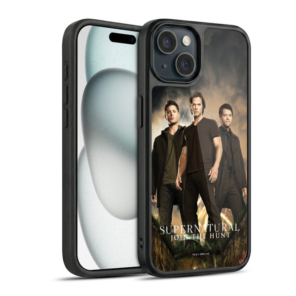 Supernatural Key Art Sam, Dean & Castiel 2 Gel Armour Case For Apple iPhone 15
