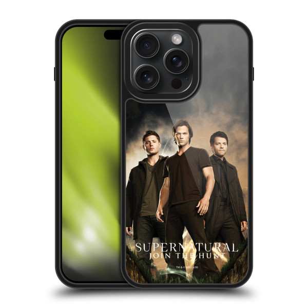 Supernatural Key Art Sam, Dean & Castiel 2 Gel Armour Case For Apple iPhone 15 Pro Max
