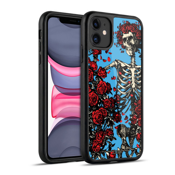 Grateful Dead Trends Bertha Skull Roses Gel Armour Case For Apple iPhone 11
