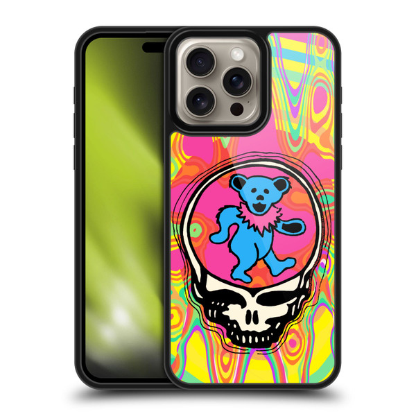 Grateful Dead Trends Bear Gel Armour Case For Apple iPhone 16 Pro Max