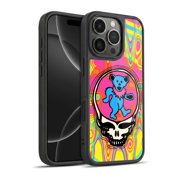 Grateful Dead Trends Bear Gel Armour Case For Apple iPhone 16 Pro