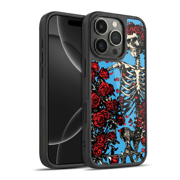Grateful Dead Trends Bertha Skull Roses Gel Armour Case For Apple iPhone 16 Pro