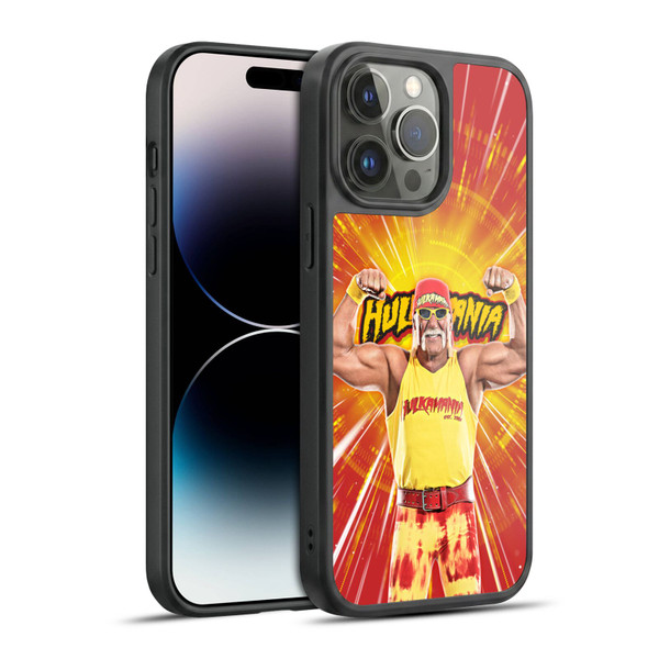 WWE Hulk Hogan Portrait Gel Armour Case For Apple iPhone 14 Pro Max
